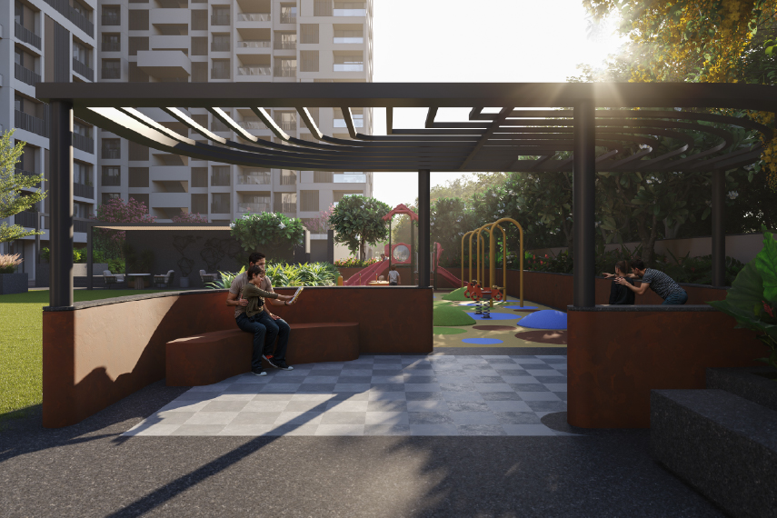 Riviera Bliss by Goyal & Co. architectural view in South Bopal, Off S.P. Ring Road
